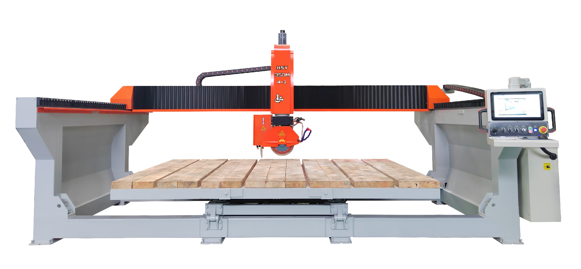 CNC 4+1 Axis bridge cutting machine
